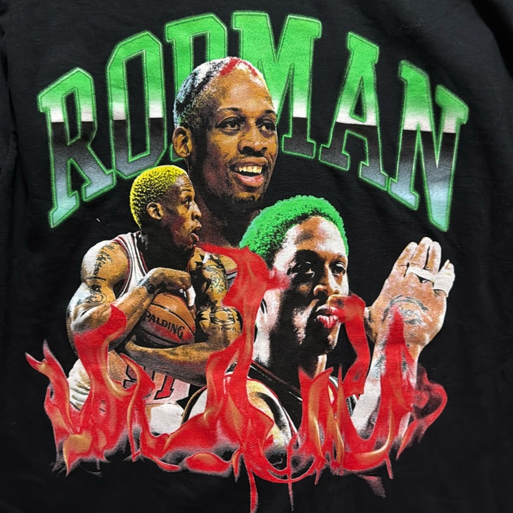 Dennis rodman graphics tshirt